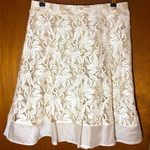 *BUNDLE ITEM* NIC + ZOE lace midi skirt